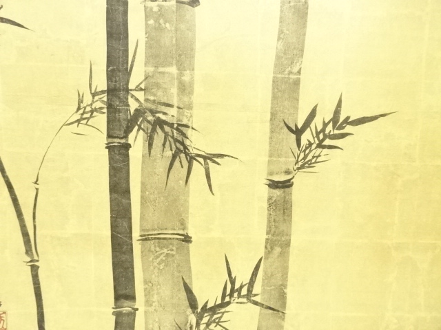 道具 ] - 道具 大塚巧藝社製 尾形光琳 竹梅図 印刷工芸屏風 95/200（箱